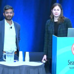 L.E.K. Consulting Partner and Managing Director Claire Morgan and Principal Anshul Gupta spoke at SENA 2025 on the topic of "Growing Seafood's 'Share of Stomach'"